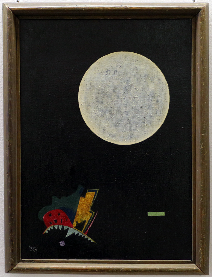  瓦西里·康丁斯基 wassily kandinsky ——圆月